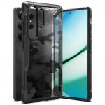 Carcasa Ringke Fusion X compatibila cu Samsung Galaxy S25 Ultra Camo Black 4 - lerato.ro