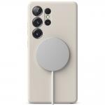 Carcasa Ringke Silicone Magnetic MagSafe compatibila cu Samsung Galaxy S25 Ultra Stone 5 - lerato.ro