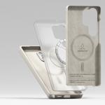 Carcasa Ringke Silicone Magnetic MagSafe compatibila cu Samsung Galaxy S25 Ultra Stone 4 - lerato.ro