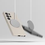 Carcasa Ringke Silicone Magnetic MagSafe compatibila cu Samsung Galaxy S25 Ultra Stone 6 - lerato.ro