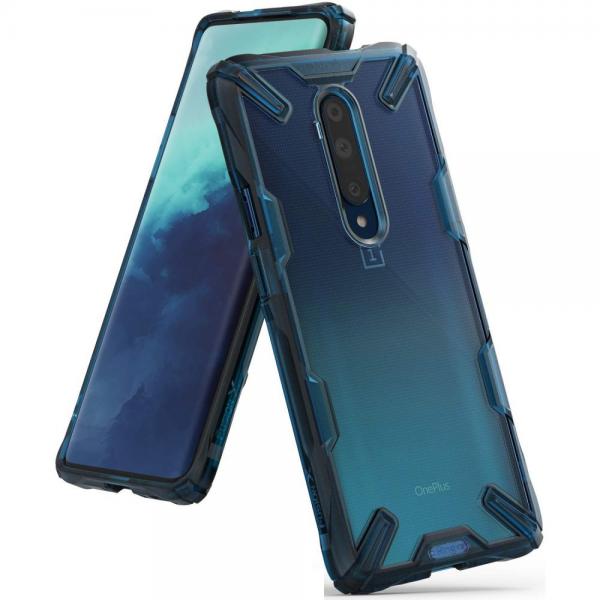Carcasa Ringke Fusion X OnePlus 7T Pro Space Blue