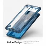 Carcasa Ringke Fusion X OnePlus 7T Pro Space Blue 4 - lerato.ro