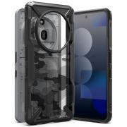 Carcasa RINGKE Fusion X compatibila cu Nothing Phone 3A Pro Camo Negru