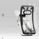 Carcasa RINGKE Fusion X compatibila cu Nothing Phone 3A Negru 5 - lerato.ro