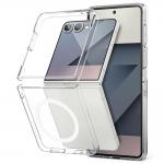 Carcasa Ringke Slim Magnetic cu Magsafe compatibila cu Samsung Galaxy Z Flip 7, Transparent 4 - lerato.ro