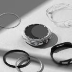 Set 2 folii protectie Ringke Tempered Glass Pro compatibile cu Samsung Galaxy Watch 8 Classic 46mm, Transparent 7 - lerato.ro