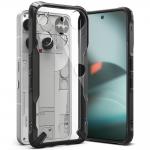 Carcasa Ringke Fusion X compatibila cu Nothing Phone 3, Negru 4 - lerato.ro