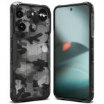 Carcasa Ringke Fusion X compatibila cu Nothing Phone 3, Camo Black 3 - lerato.ro