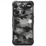 Carcasa Ringke Fusion X compatibila cu Nothing Phone 3, Camo Black 2 - lerato.ro