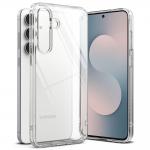 Carcasa Ringke Fusion compatibila cu Samsung Galaxy S25 FE, Transparent 4 - lerato.ro