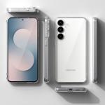 Carcasa Ringke Fusion compatibila cu Samsung Galaxy S25 FE, Transparent 6 - lerato.ro