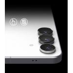 Set protectie sticla camera foto Ringke Camera Frame Protector compatibila cu Samsung Galaxy S25 FE, 2 bucati, Negru 6 - lerato.ro