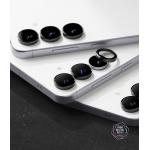 Set protectie sticla camera foto Ringke Camera Frame Protector compatibila cu Samsung Galaxy S25 FE, 2 bucati, Negru 7 - lerato.ro