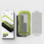 Set 2 folii protectie sticla securizata Ringke Easy Slide compatibile cu Samsung Galaxy S25 FE, Transparent 8 - lerato.ro