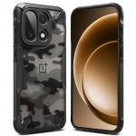 Carcasa Ringke Fusion X compatibila cu OnePlus 15, Camo Black 3 - lerato.ro