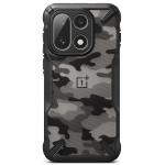 Carcasa Ringke Fusion X compatibila cu OnePlus 15, Camo Black 2 - lerato.ro