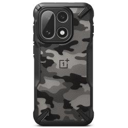 Carcasa Ringke Fusion X compatibila cu OnePlus 15, Camo Black