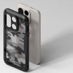 Carcasa Ringke Fusion X compatibila cu OnePlus 15, Camo Black 5 - lerato.ro