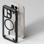 Carcasa Ringke Fusion X cu Magsafe compatibila cu OnePlus 15, Negru 6 - lerato.ro