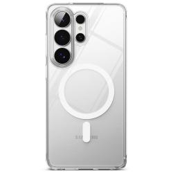 Carcasa Ringke Fusion cu MagSafe compatibila cu Samsung Galaxy S26 Ultra, Transparent
