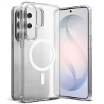 Carcasa Ringke Fusion cu MagSafe compatibila cu Samsung Galaxy S26 Ultra, Matte Clear 4 - lerato.ro