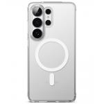 Carcasa Ringke Fusion cu MagSafe compatibila cu Samsung Galaxy S26 Ultra, Matte Clear 2 - lerato.ro