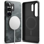 Carcasa Ringke Onyx cu MagSafe compatibila cu Samsung Galaxy S26 Ultra, Camo Black 3 - lerato.ro