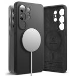 Carcasa Ringke Silicone cu MagSafe compatibila cu Samsung Galaxy S26 Ultra, Negru 4 - lerato.ro