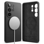 Carcasa Ringke Silicone cu MagSafe compatibila cu Samsung Galaxy S26 Ultra, Negru 3 - lerato.ro