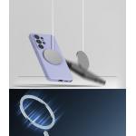 Carcasa Ringke Silicone cu MagSafe compatibila cu Samsung Galaxy S26 Ultra, Mov 7 - lerato.ro