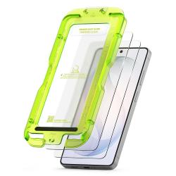 Set 2 folii sticla securizata Ringke Easy Slide, Kit montare inclus, compatibile cu Samsung Galaxy S26 Ultra, Transparent