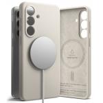 Carcasa Ringke Silicone cu MagSafe compatibila cu Samsung Galaxy S26 Plus, Stone 4 - lerato.ro