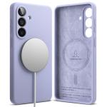 Carcasa Ringke Silicone cu MagSafe compatibila cu Samsung Galaxy S26 Plus, Mov 3 - lerato.ro