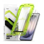 Set 2 folii sticla securizata Ringke Easy Slide, Kit montare inclus, compatibile cu Samsung Galaxy S26 Plus, Transparent 3 - lerato.ro