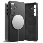 Carcasa Ringke Silicone cu MagSafe compatibila cu Samsung Galaxy S26, Negru 4 - lerato.ro