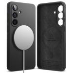 Carcasa Ringke Silicone cu MagSafe compatibila cu Samsung Galaxy S26, Negru 3 - lerato.ro