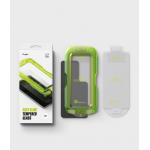 Set 2 folii sticla securizata Ringke Easy Slide, Kit montare inclus, compatibile cu Samsung Galaxy S26, Transparent 7 - lerato.ro