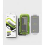 Set 2 folii sticla securizata Ringke Easy Slide Privacy, Kit montare inclus, compatibile cu Samsung Galaxy S26, Negru 8 - lerato.ro