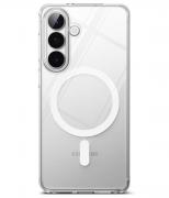 Carcasa Ringke Fusion cu MagSafe compatibila cu Samsung Galaxy S26, Transparent