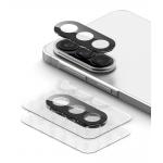 Set 2 folii sticla securizata camera foto Ringke Camera Full Cover compatibile cu Samsung Galaxy A57 5G, Negru 4 - lerato.ro