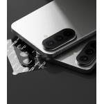 Set 2 folii sticla securizata camera foto Ringke Camera Full Cover compatibile cu Samsung Galaxy A57 5G, Negru 5 - lerato.ro