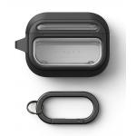 Carcasa Ringke UX Magnetic compatibila cu Apple AirPods Pro 3, Negru / Transparent 4 - lerato.ro