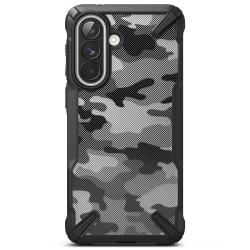 Carcasa Ringke Fusion X compatibila cu Samsung Galaxy A57 5G, Camo Black
