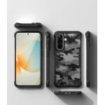 Carcasa Ringke Fusion X compatibila cu Samsung Galaxy A57 5G, Camo Black 5 - lerato.ro