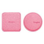 Kit placi magnetice universale Ringke pentru suport magnetic, Pad adeziv, 2 bucati, Roz 2 - lerato.ro