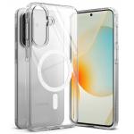 Carcasa Ringke Fusion MagSafe compatibila cu Samsung Galaxy A57, Transparent 4 - lerato.ro