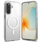 Carcasa Ringke Fusion MagSafe compatibila cu Samsung Galaxy A57, Transparent 3 - lerato.ro