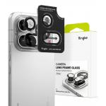 Set 2 protectii sticla securizata camera foto Ringke Camera Frame Protector compatibile cu Nothing Phone (4a) Pro, Negru 2 - lerato.ro