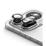Set 2 protectii sticla securizata camera foto Ringke Camera Frame Protector compatibile cu Nothing Phone (4a) Pro, Negru 4 - lerato.ro