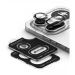Set 2 protectii sticla securizata camera foto Ringke Camera Frame Protector compatibile cu Nothing Phone (4a) Pro, Negru 5 - lerato.ro